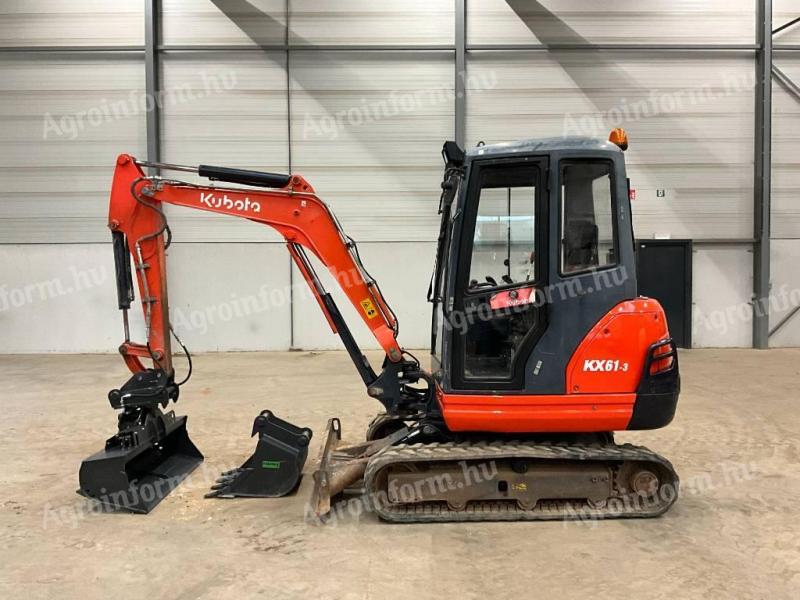 Kubota KX61-3 / 2014 / 2100 Stunden / Hammerkreis / Leasing ab 20 %