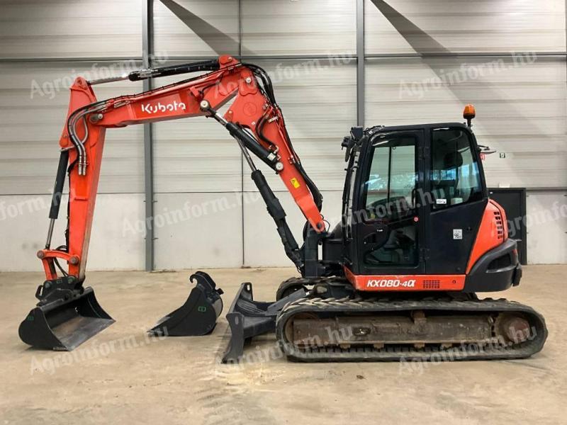 Kubota KX80-4 / 2018 / 1600 hours / Air conditioning / Leasing from 20%