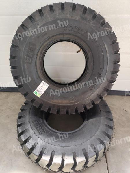 6, 00-9; 6,00-9 forklift with tyre hose and protective tape