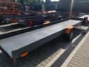 Material fibros nou, remorcă lungă de transport materiale (130x600 cm) din stoc