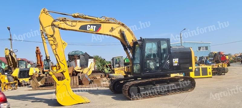 Pásové rypadlo Caterpillar 318FL