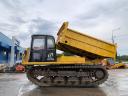 Komatsu CD110R-1 dump truck with rubber chain