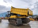 Komatsu CD110R-1 dump truck with rubber chain