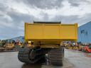 Komatsu CD110R-1 dump truck with rubber chain