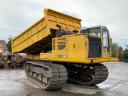 Komatsu CD110R-1 dump truck with rubber chain