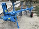 Lemken plough with 4 headers