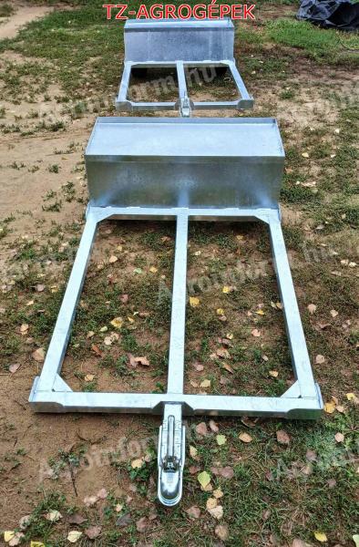 AgroGreen galvanized fruit trolley