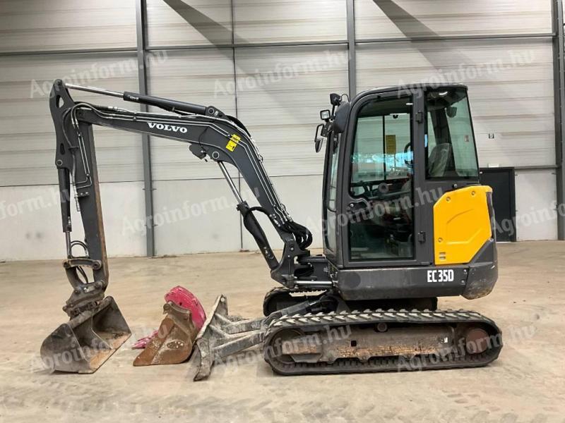 Volvo EC35 D / 2020 / 1350 h / Hammer circle / Leasing de la 20%