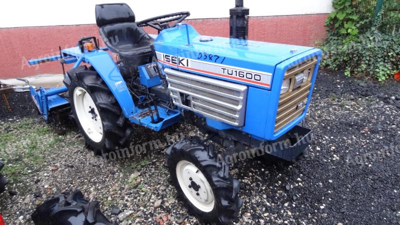 Iseki TU1600D japonský malotraktor s ojou