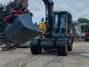 Volvo EW160C rotary excavator tiltrotator