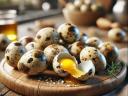 Fresh table quail eggs