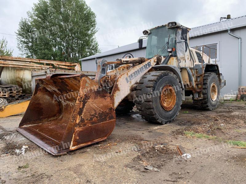 Liebherr L550 2+2 front loader for demolition