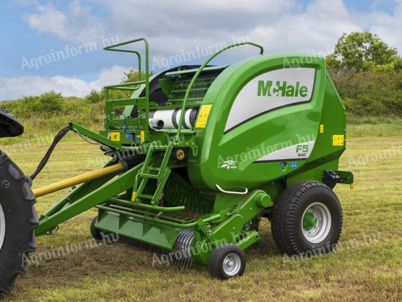 NEW McHale F5-540 fixed chamber round baler at special introductory price