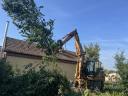 Defrișare forestieră mecanică, măcinarea cioatelor, încărcarea lemnului, găurire cu burghiu, excavare, demolare