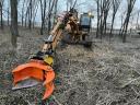 Lesnícke mechanické prebierky, odstraňovanie pňov, nakladanie dreva, rotačné vŕtanie, zemné práce, demolácie