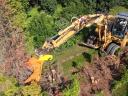 Mechanical forestry planing, stump grinding, timber loading, auger drilling, excavation, demolition