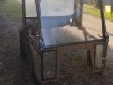 Kubota tractor detached, homemade cab for sale