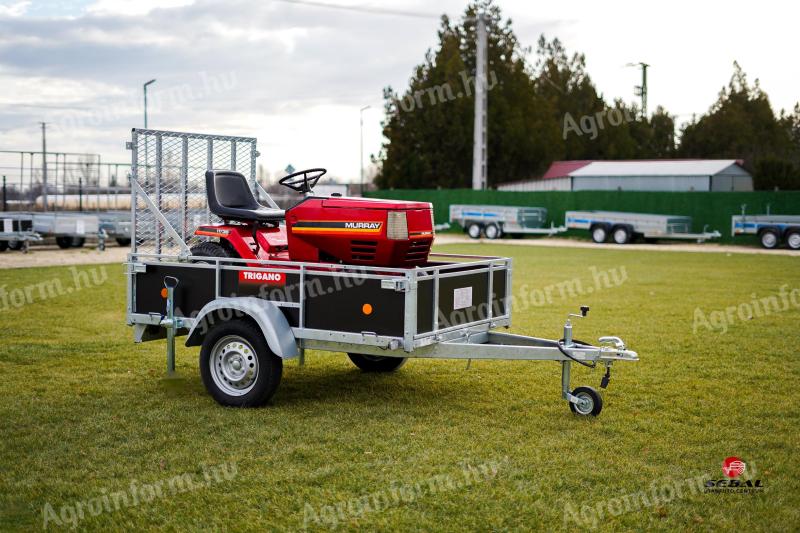 New Trigano D200 trailer with ramp, gross 619.000 Ft