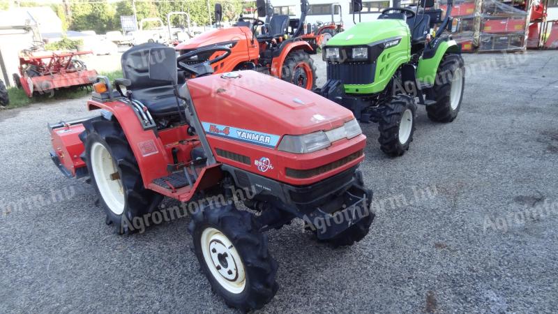 Yanmar KE-4 Japanese small tractor with mulcher