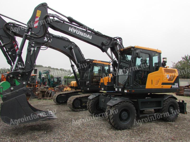 Hyundai HW 140 A / 2023 / 200 hours / OilQuick / Leasing from 20%