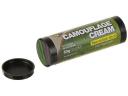 Green and black combined camouflage face cream