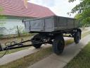 MTZ 82 tractor, MBP 6,5 trailer with platform side