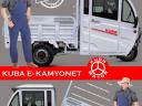 Elektrické servisní vozidlo KUBA E-KAMYONET