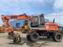 Fiat-Kobelco EX135W + bager z gumijastimi kolesi Rototilt