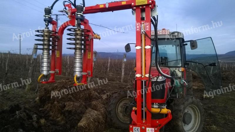 Vineyard pruning machine