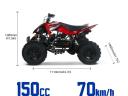 Pentora 150 quad za odrasle