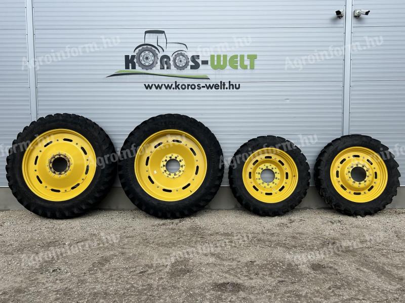 John Deere verstellbares Pflegerad/Kultivierungsrad-Set