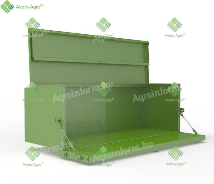 Transport container tank, tool carrier, Cat2 with Cat3 connection, front hydraulics