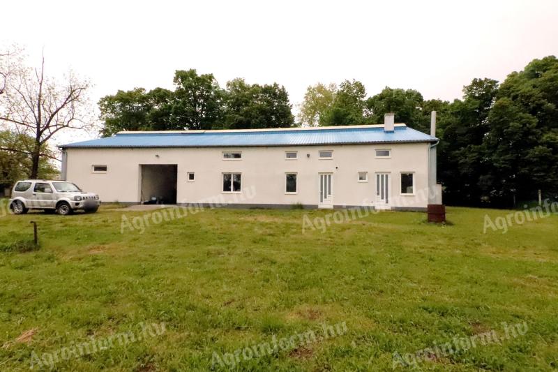 Cabinet veterinar, depozit, atelier? Hală de 295 m² pe un teren de 3000 m² de vânzare