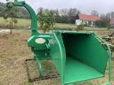 Gimbal-mounted branch crusher for sale