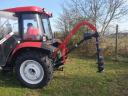 Panex AGM tractor mounted drill, gimbal mounted drill