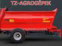 FIMAKS FMGR-10 tonne single-axle organic fertiliser spreader