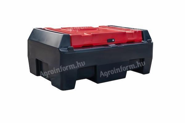 MobiPoint - Red Lid - Diesel - 12 VDC 40 LPM plastic fuel tank