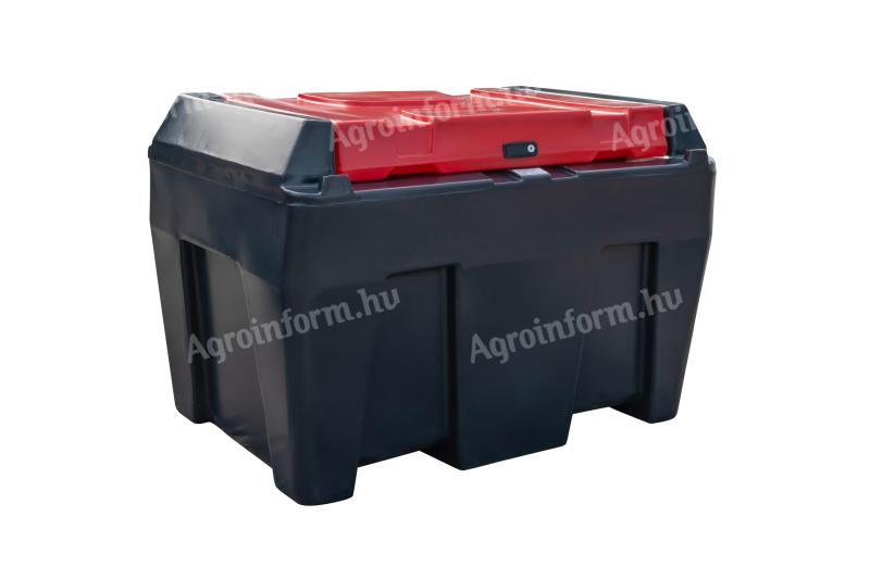 MobiPoint - Red Lid - Diesel - 12 VDC 40 LPM plastic fuel tank 430 litres