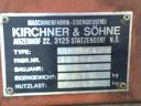 Кирцхнер Триумпх Л 25 тип 2,5 тоне мали расипач стајњака са гвозденом страном