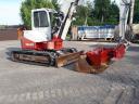 Koparka obrotowa z gumowym paskiem Takeuchi TB80FR