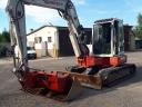 Gumové pásové rotačné rýpadlo Takeuchi TB80FR