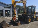 Excavator rotativ cu roți de cauciuc JCB Hydradig HD110W