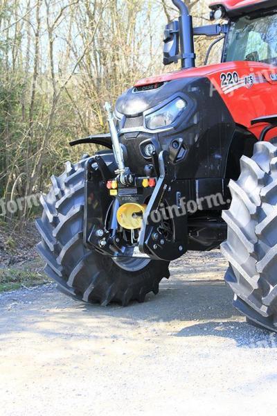 Case IH, New Holland, Steyr tractors front hydraulics and PTOs