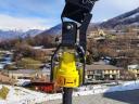 Italian Ghedini drill driver with log splitter cone