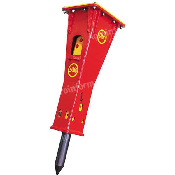 Italian ZAMO hydraulic breaker, wrecking hammer