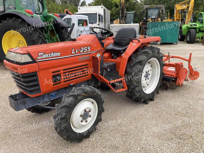 Kubota L1-255DT 25 hp Japanese small tractor with tiller