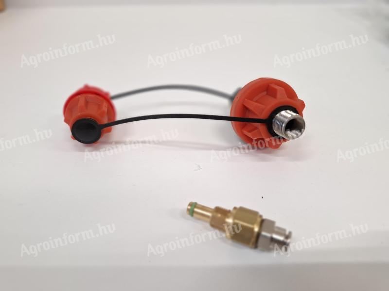 Chemical separation kit for pressure gauge