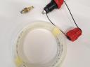 Chemical separator kit with wire for pressure gauge