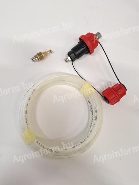 Chemical separator kit with wire for pressure gauge