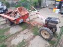 For sale Terra small tractor, rotary hoe, hoe with trailer